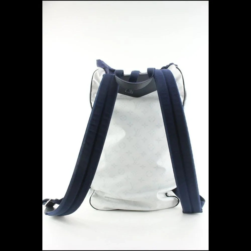 Louis Vuitton White Monogram Antarctica Ultralight Backpack 2LV0413C
